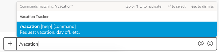 Vacation Tracker’s Leave Types