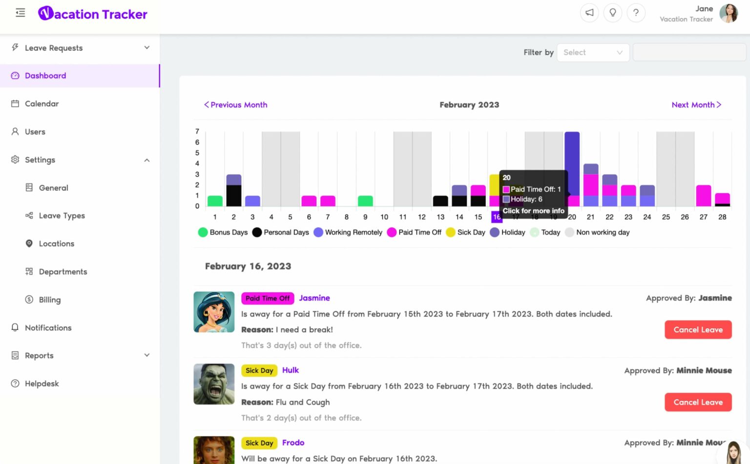 HR Apps for Microsoft Teams