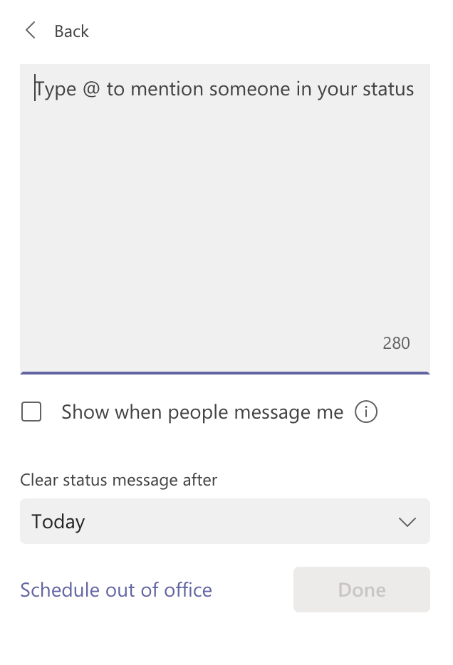 How To Set An OOO Message in Microsoft Teams