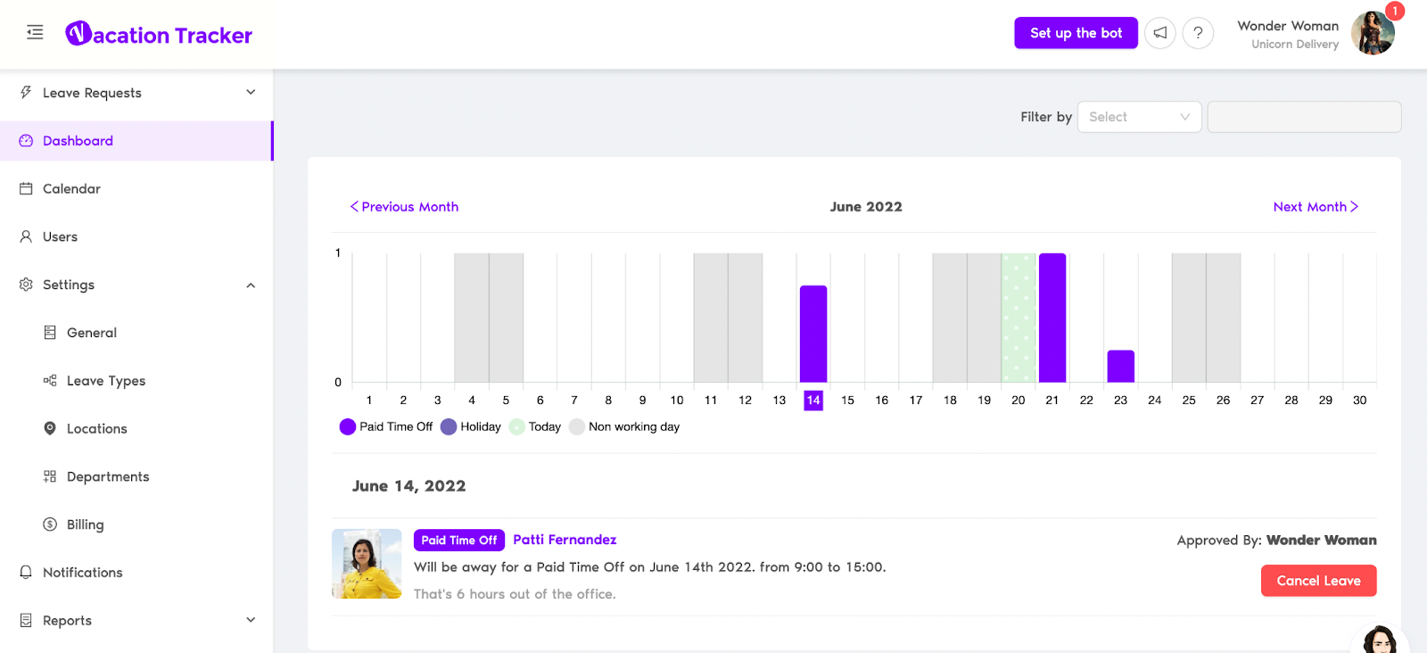 New Feature Alert: Track Leaves In Hours