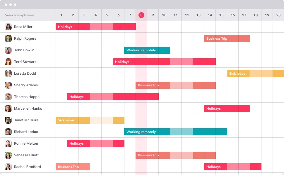 factorial hr pto tracking software