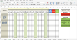 How To Manage Leave Policies In Excel - Vacation Tracker