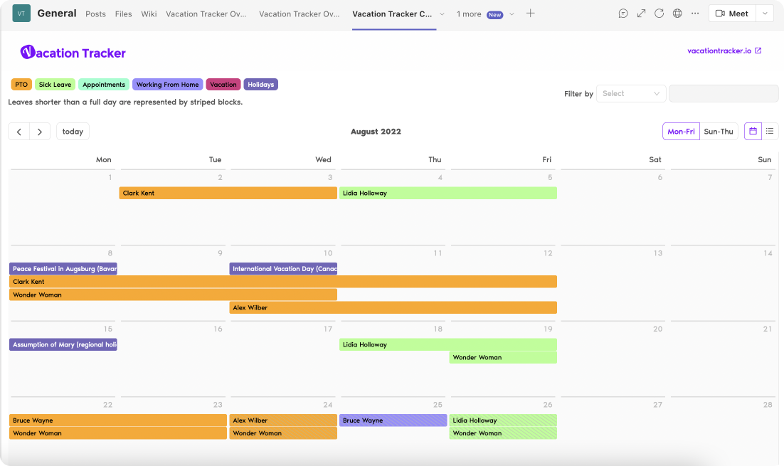 How Do I Create A Vacation Tracker In Microsoft Teams